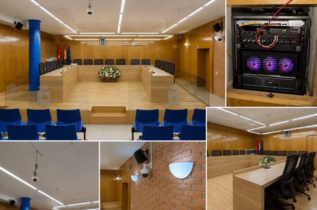 grabación y retransmisión de plenos municipales